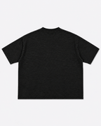 Graphite Boxy Slub T-Shirt | 180 GSM Cotton Slub Boxy Fit Tee