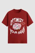Optimize Your Brain Classic Red T-Shirt