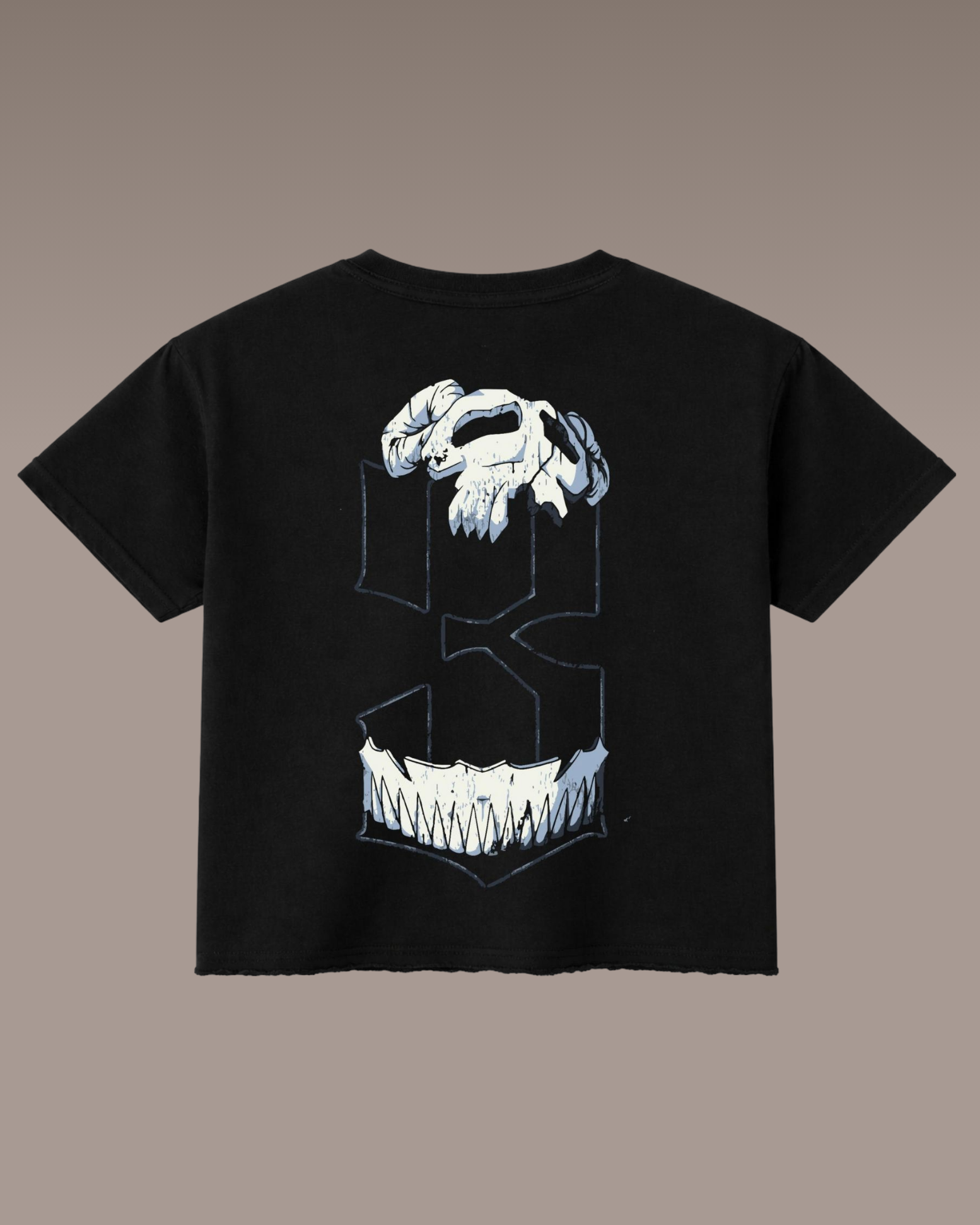 The Third Graphic Boxy Fit T-Shirt | 240 GSM French Terry Black Graphic Tee
