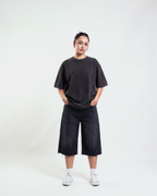 Vintage Fade Wash Oversized T-Shirt | 240 GSM French Terry Oversized Tee