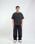 Vintage Fade Wash Oversized T-Shirt | 240 GSM French Terry Oversized Tee