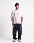 White Oversized T-Shirt | 240 GSM French Terry Cotton Oversized Tee
