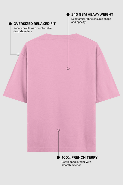 Baby Pink Oversized T-Shirt