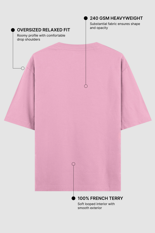 Baby Pink Oversized T-Shirt