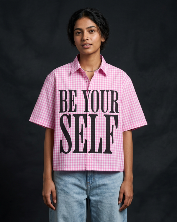 Be You Boxy Shirt | 160 GSM Cotton Oxford Shirt