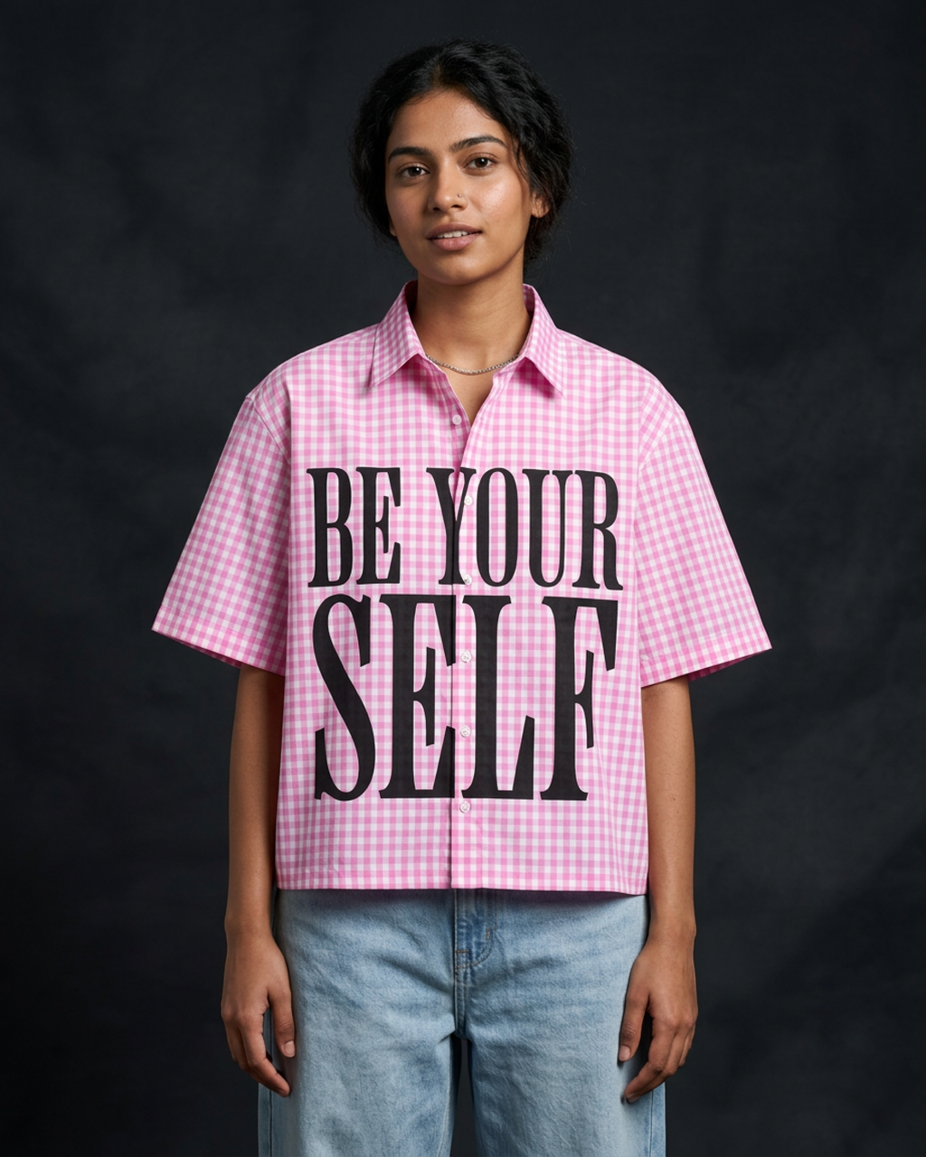 Be You Boxy Shirt | 160 GSM Cotton Oxford Shirt