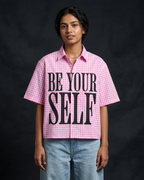Be You Boxy Shirt | 160 GSM Cotton Oxford Shirt