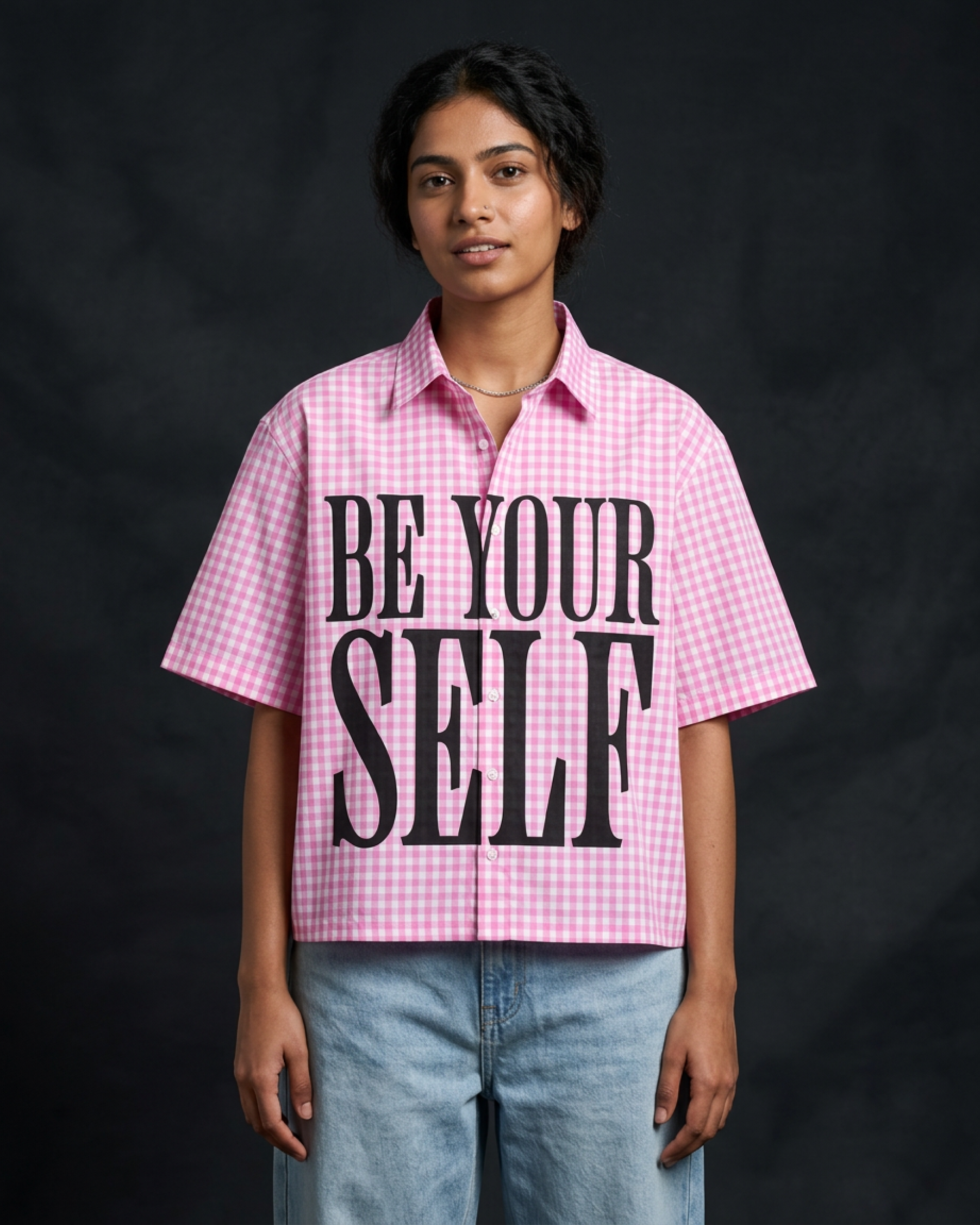 Be You Boxy Shirt | 160 GSM Cotton Oxford Shirt