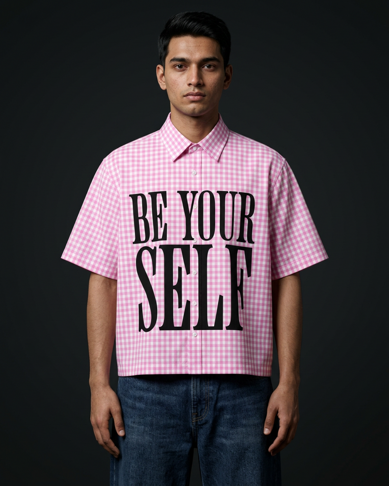 Be You Boxy Shirt | 160 GSM Cotton Oxford Shirt