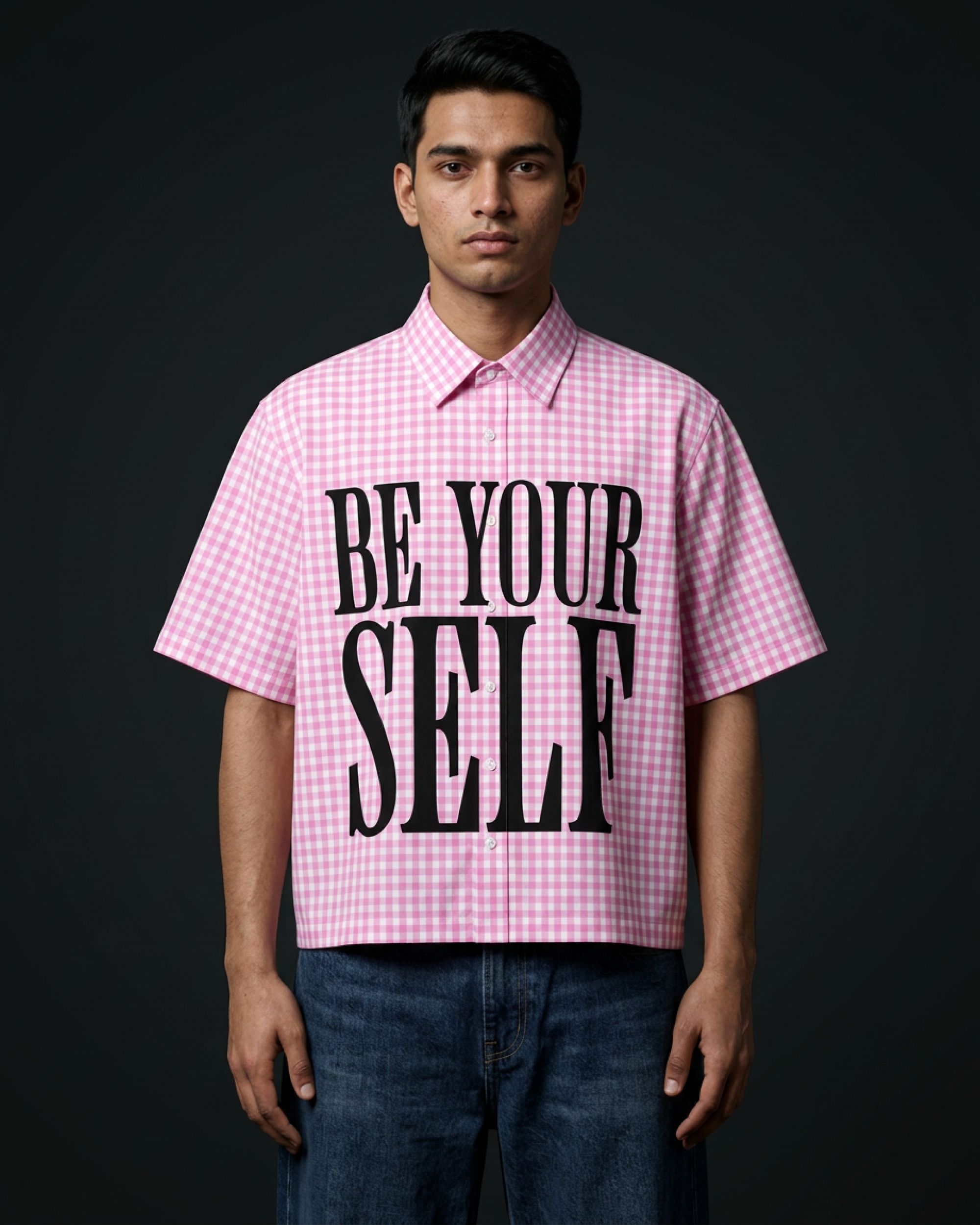 Be You Boxy Shirt | 160 GSM Cotton Oxford Shirt
