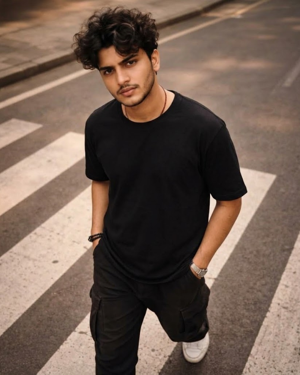 Black Regular Fit T-Shirt | 180 GSM 100% Cotton Everyday Tee
