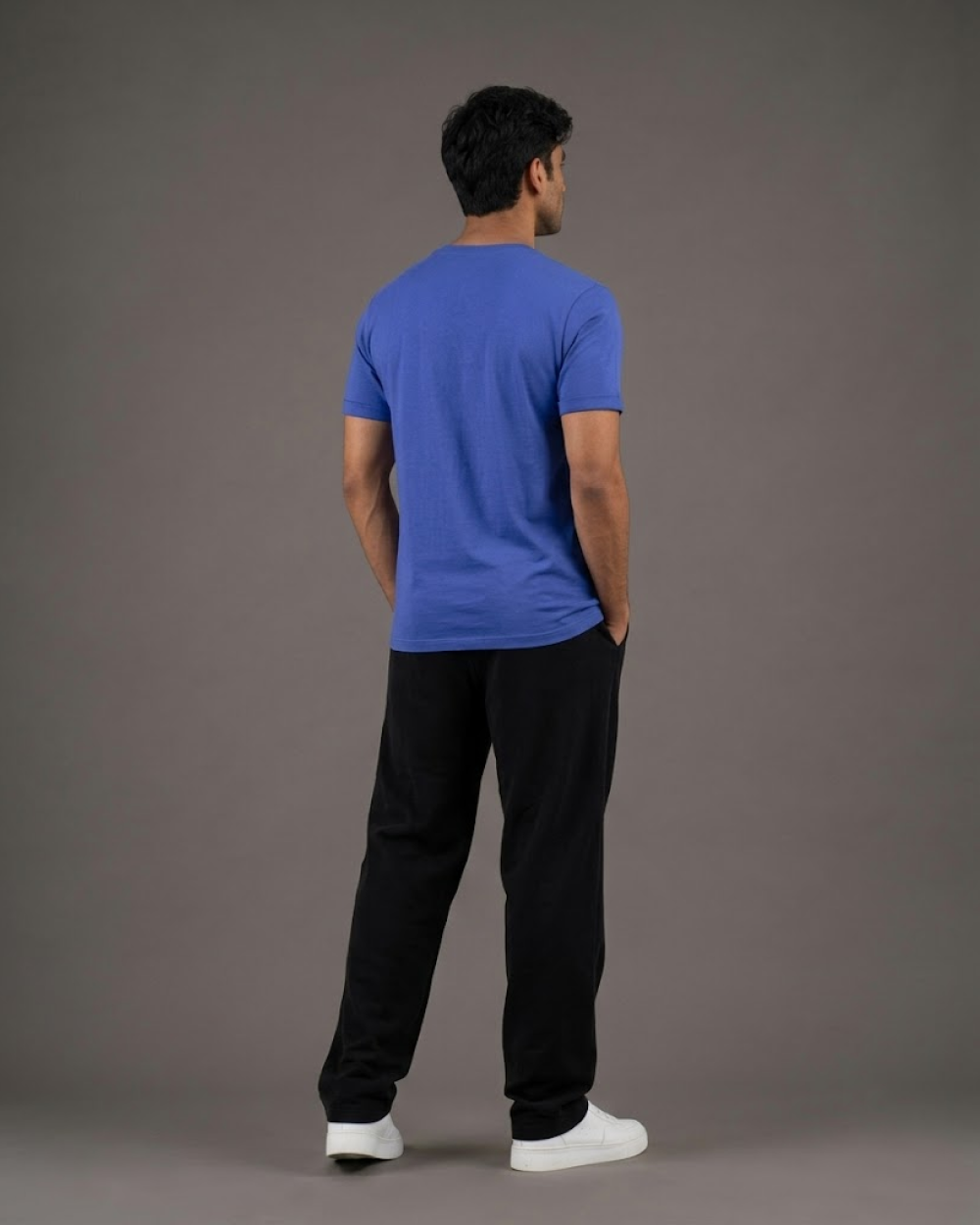 Blue Regular Fit T-Shirt | 180 GSM 100% Cotton Everyday Tee