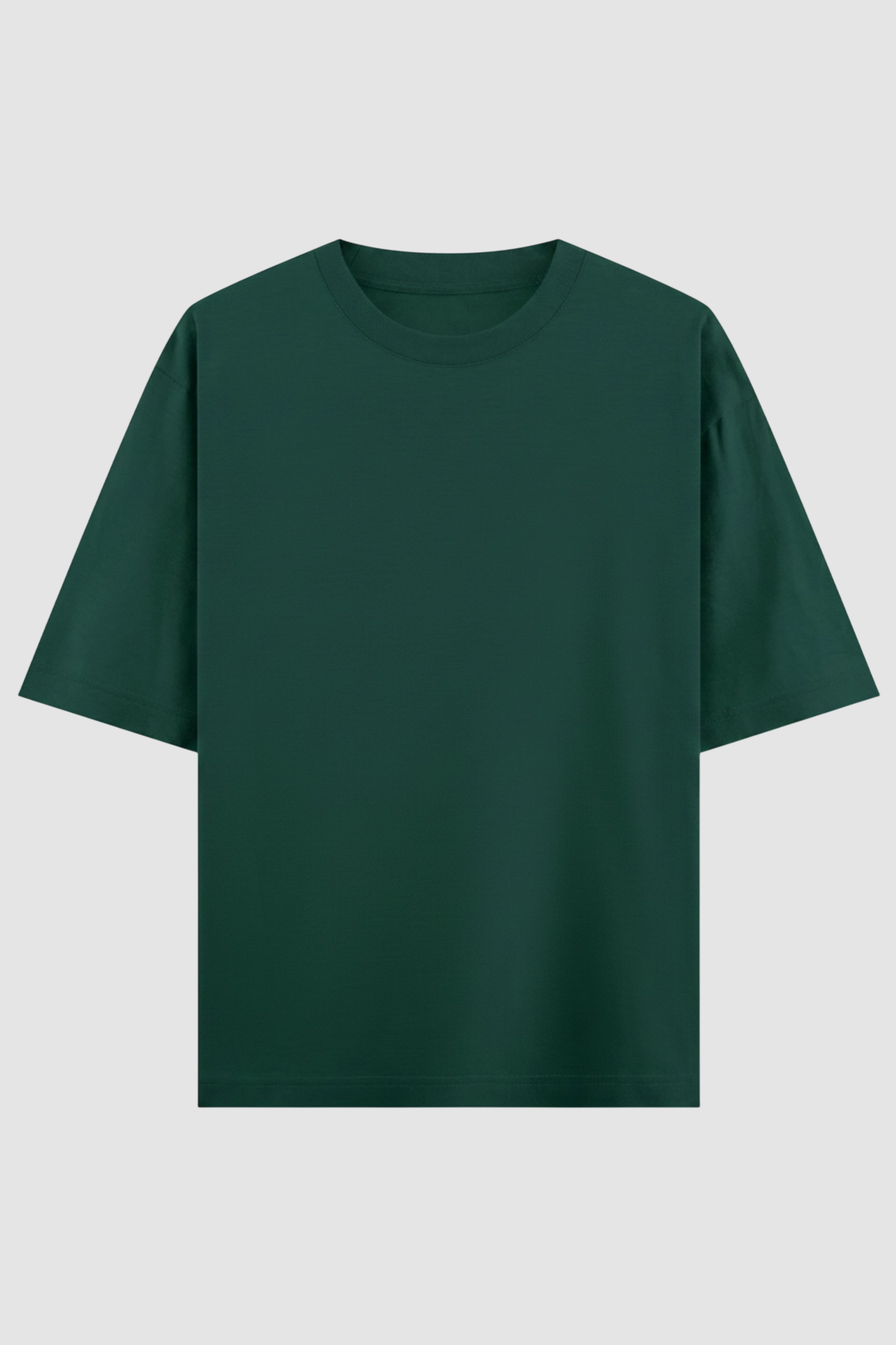 Bottle Green Oversized T-Shirt