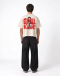 Chill Kar Boxy Fit T-Shirt | 240 GSM French Terry Off-White Graphic Tee