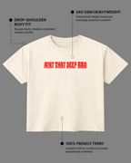 Chill Kar Boxy Fit T-Shirt | 240 GSM French Terry Off-White Graphic Tee