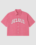 Delulu Boxy Shirt | 160 GSM Cotton Oxford Shirt