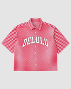 Delulu Boxy Shirt | 160 GSM Cotton Oxford Shirt