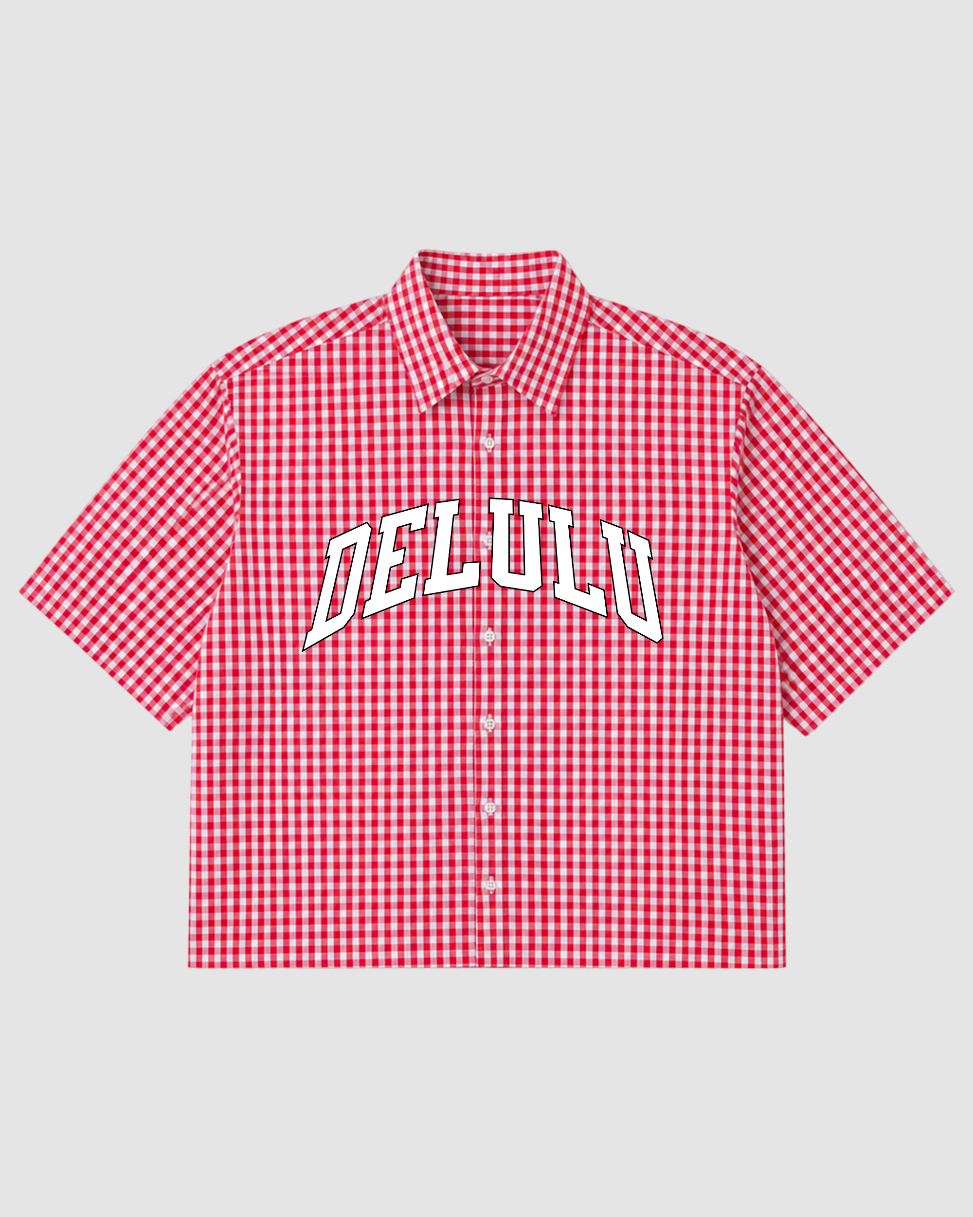 Delulu Boxy Shirt | 160 GSM Cotton Oxford Shirt