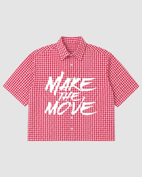 Make the Move Boxy Shirt | 160 GSM Cotton Oxford Shirt