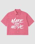 Make the Move Boxy Shirt | 160 GSM Cotton Oxford Shirt