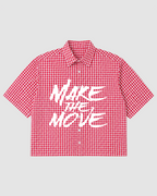 Make the Move Boxy Shirt | 160 GSM Cotton Oxford Shirt