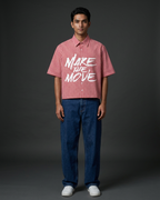 Make the Move Boxy Shirt | 160 GSM Cotton Oxford Shirt