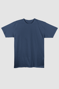 Navy Blue Regular Fit T-Shirt | 180 GSM 100% Cotton Everyday Tee