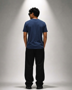 Navy Blue Regular Fit T-Shirt | 180 GSM 100% Cotton Everyday Tee