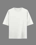 Off-White Oversized T-Shirt | 240 GSM French Terry Cotton Oversized Tee