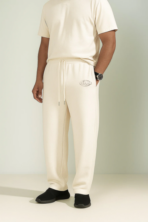 Off White Oversized Sweatpants