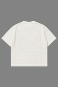 Off-White Waffle Boxy Fit T-Shirt