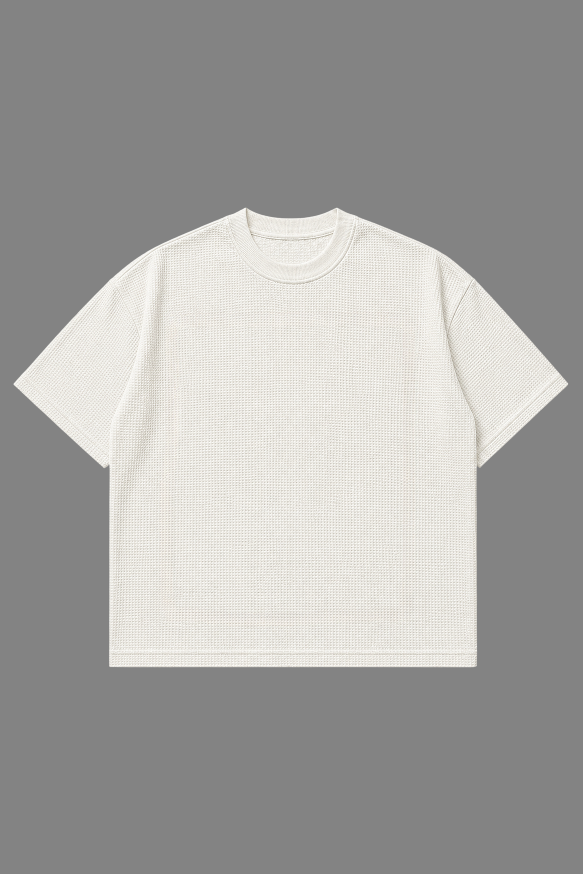 Off-White Waffle Boxy Fit T-Shirt