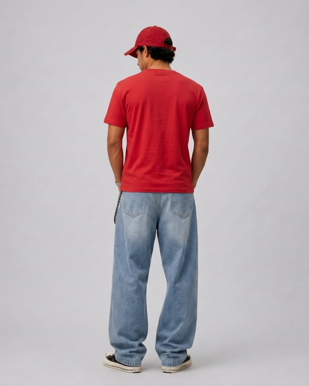 Red Regular Fit T-Shirt | 180 GSM 100% Cotton Everyday Tee