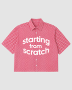 Start From Scratch Boxy Shirt | 160 GSM Cotton Oxford Shirt
