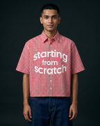 Start From Scratch Boxy Shirt | 160 GSM Cotton Oxford Shirt