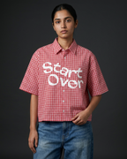 Start Over Boxy Shirt | 160 GSM Cotton Oxford Shirt