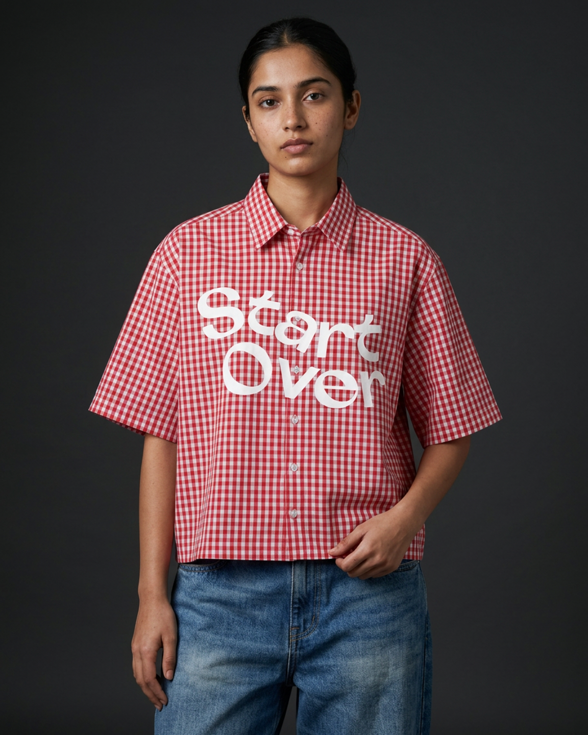 Start Over Boxy Shirt | 160 GSM Cotton Oxford Shirt