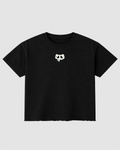 The Third Graphic Boxy Fit T-Shirt | 240 GSM French Terry Black Graphic Tee