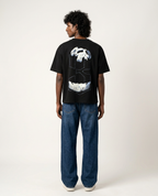 The Third Boxy Fit T-Shirt | 240 GSM French Terry Black Graphic Tee