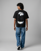 The Third Boxy Fit T-Shirt | 240 GSM French Terry Black Graphic Tee