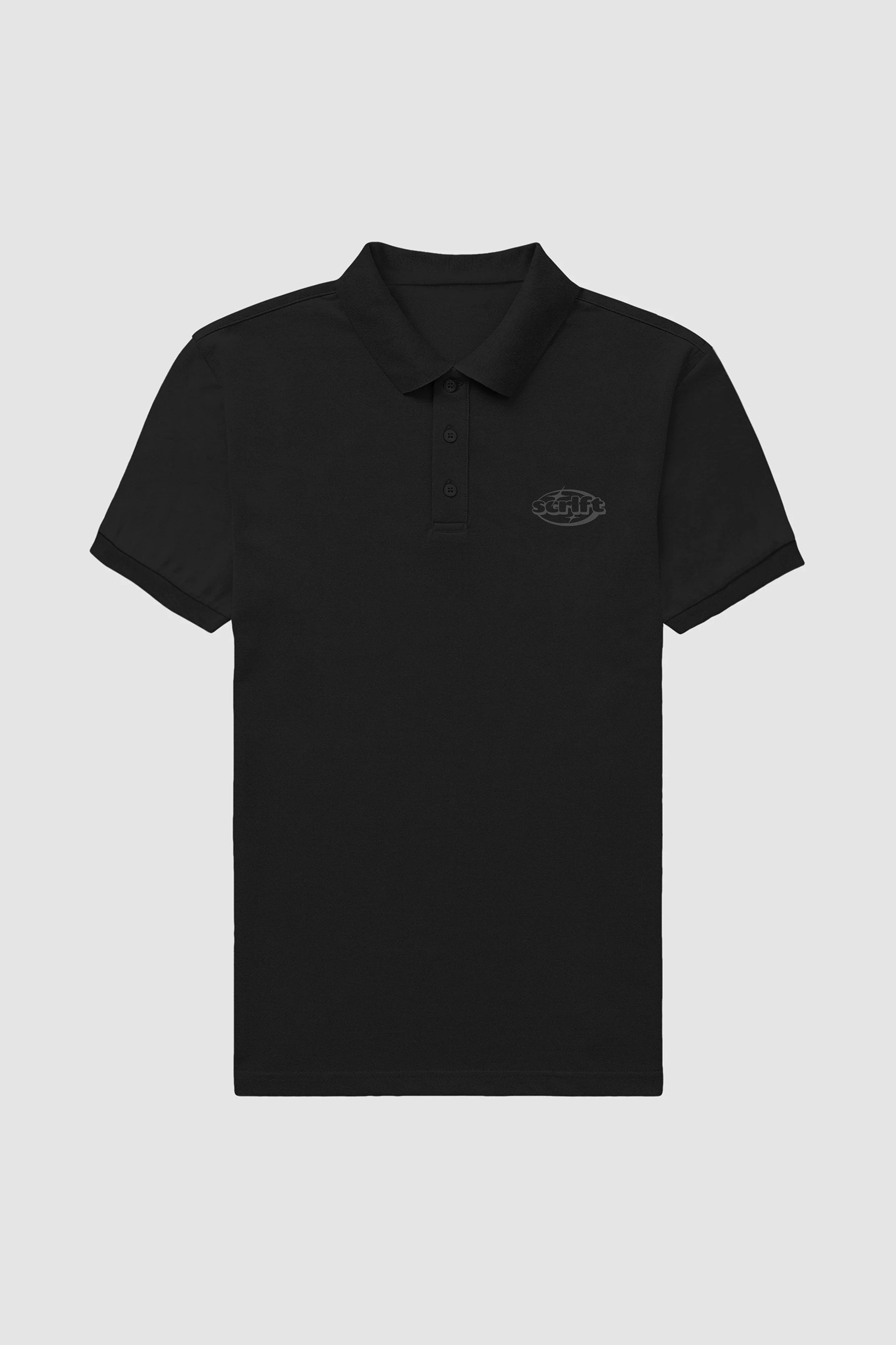Tomorrow Will Be Better Black Polo T-Shirt | 220 GSM Cotton Polo Tee