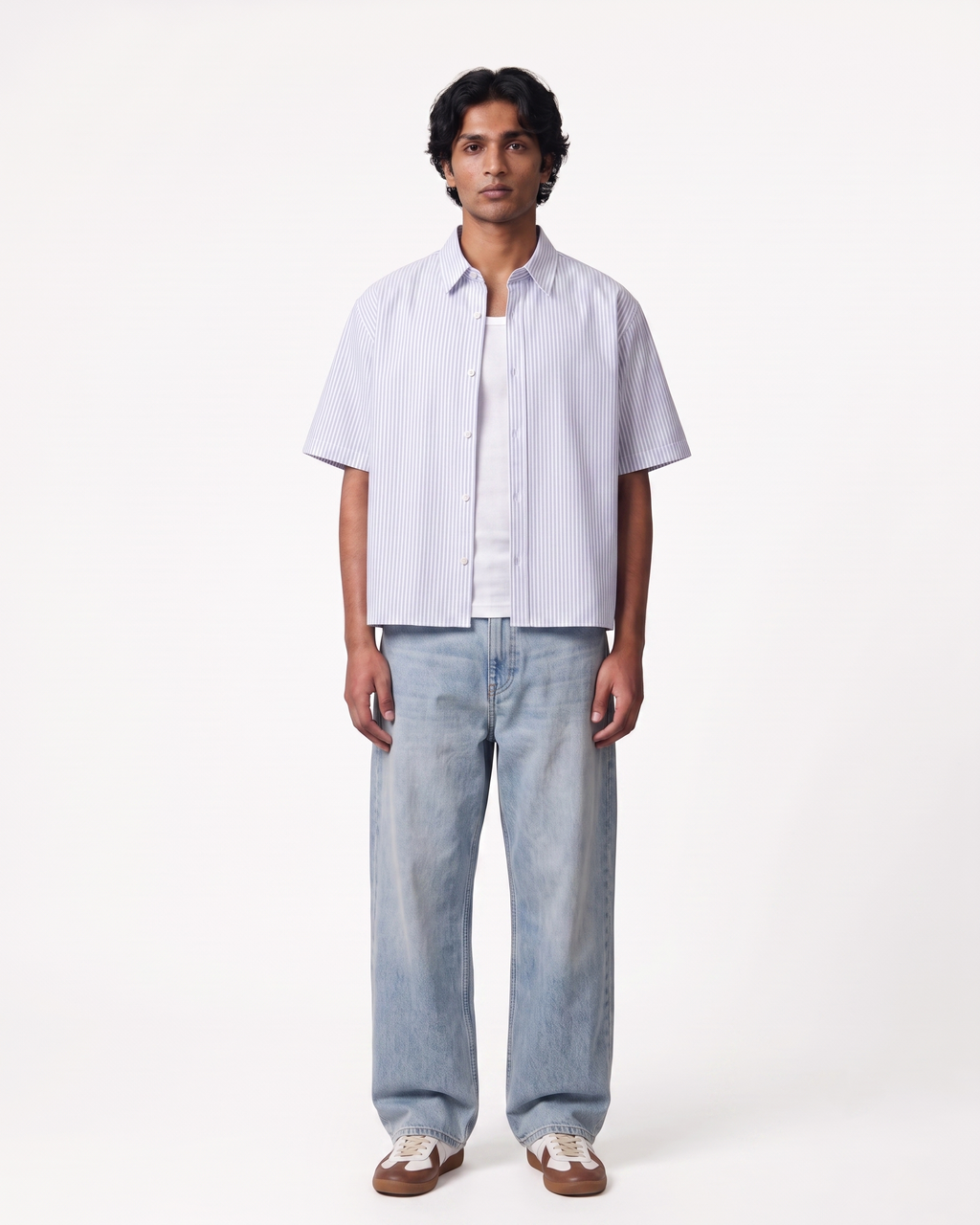 Touch Me Boxy Shirt | 160 GSM Cotton Oxford Shirt