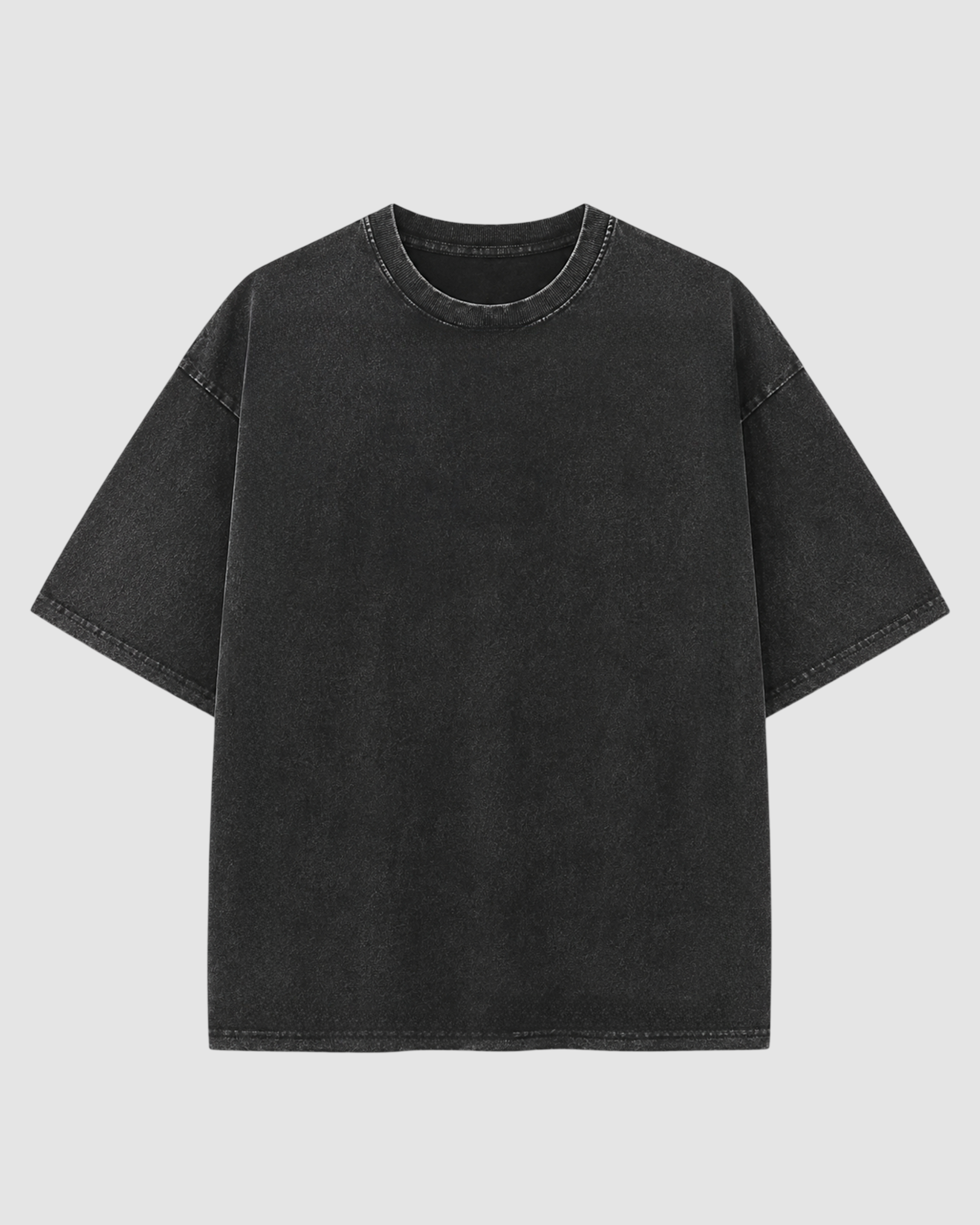 Vintage Fade Wash Oversized T-Shirt | 240 GSM French Terry Oversized Tee