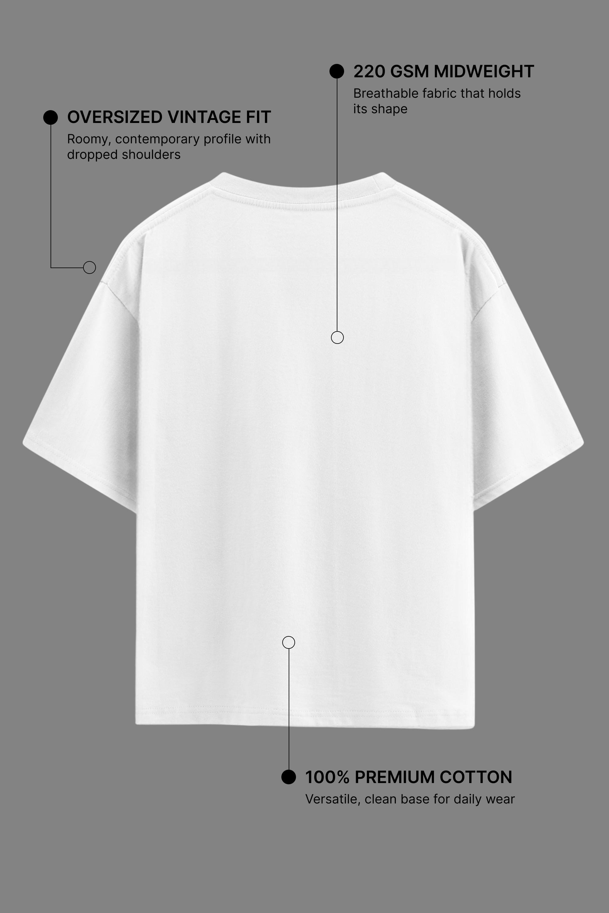 White Oversized T-Shirt