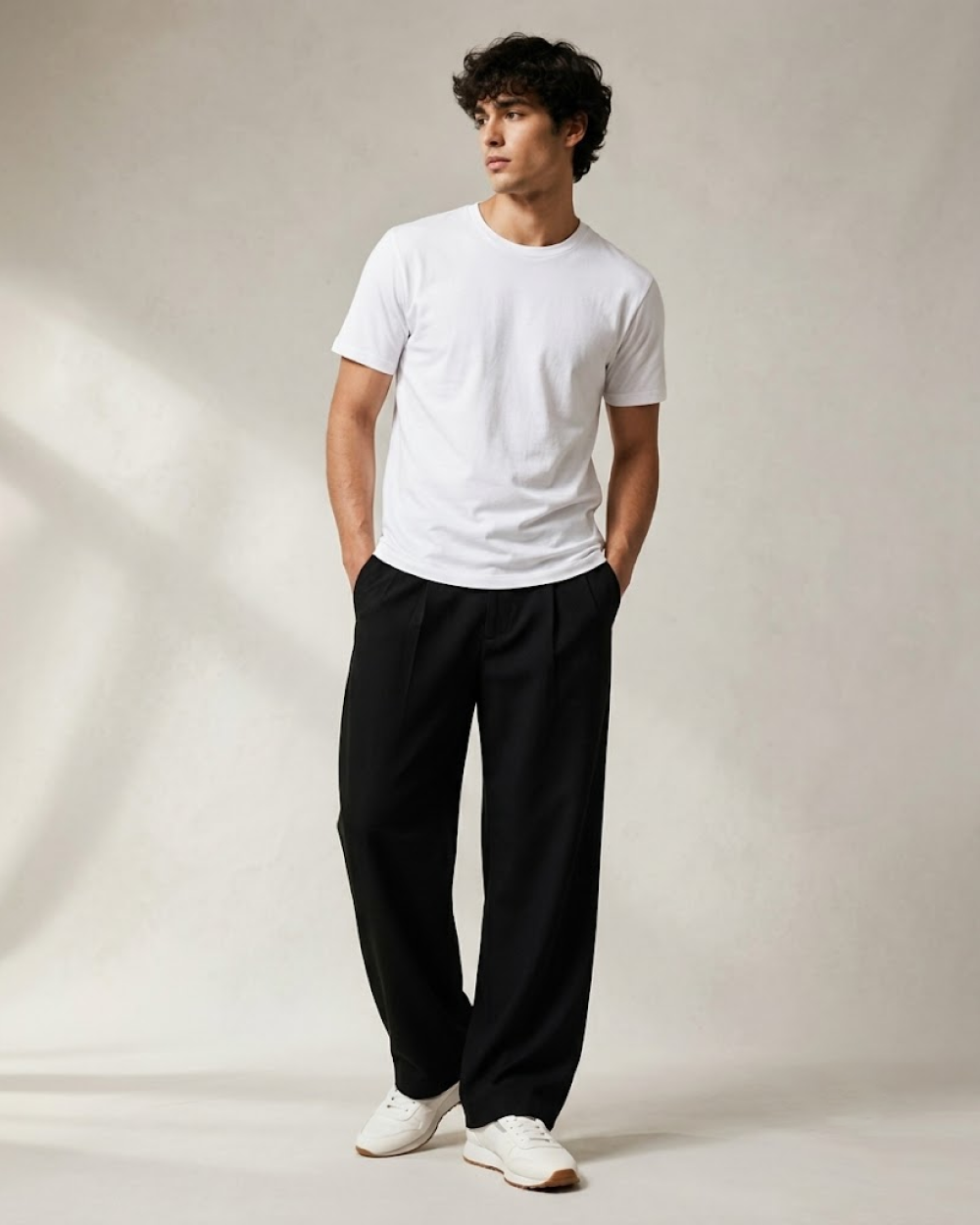 White Regular Fit T-Shirt | 180 GSM 100% Cotton Everyday Tee