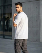 White Regular Fit T-Shirt | 180 GSM 100% Cotton Everyday Tee