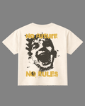 Zero Rules Boxy Fit T-Shirt | 240 GSM French Terry Off-White Graphic Tee